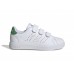 ADIDAS ADVANTAGE BASE IE9019 ΠΑΙΔΙΚΟ ΠΑΠΟΥΤΣΙ SNEAKERS UNISEX  ΛΕΥΚΟ